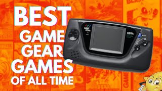 20 Best Sega Game Gear Games of All Time [upl. by Tterrej]