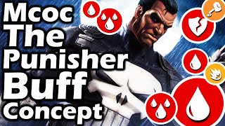 Mcoc Punisher Buff Concept Massive Bleed Damage Strong Attacker Tank Hits Unstoppable [upl. by Pamelina417]