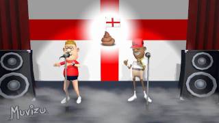 World Cup Song  England are Shite [upl. by Ymas946]