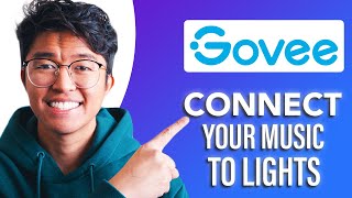 How To Connect Your Music To Govee Lights SIMPLE amp Easy Guide [upl. by Kablesh]