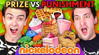 We Try The BEST And WORST Foods From Nickelodeon iCarly Danny Phantom Spongebob [upl. by Folly]