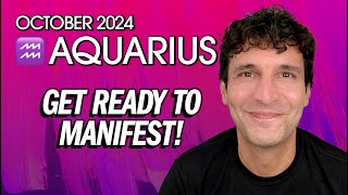 Aquarius October 2024 Get Ready to Manifest [upl. by Faye]