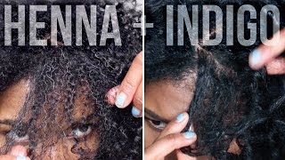 DIY  Dye Gray Hair Black Naturally  Henna  Indigo Step By Step [upl. by Katrina]