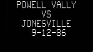 1986 Powell Valley High School  Jonesville High School Support and Visit YouTube Crazy J Cousins [upl. by Siramed]