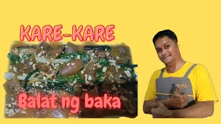 KAREKARE  Balat ng Baka  How to cook Karekare  Filipino Food [upl. by Darrick685]