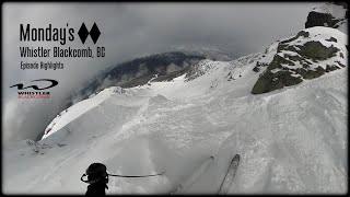 Mondays Alt  Whistler Blackcomb 32824 Double Diamond [upl. by Gun90]