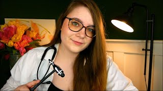 Full Body Hospital Exam Neurological amp Cranial Nerve Tests Stethoscope Palpation 🩺 Medical ASMR [upl. by Nonnairb769]