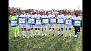 Cobber Mens Soccer Highlights vs WisStout  Oct 26 2024 [upl. by Rovert]