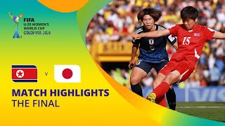 Korea DPR v Japan  FIFA U20 Womens World Cup Colombia 2024  Match Highlights [upl. by Syd]