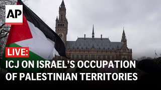 ICJ Day 5 LIVE Top UN court hearing on Israel’s occupation of Palestinian territories [upl. by Introk]