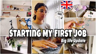 Starting Work in the UK After 15 Years💼  Big Life Update🌟  My Daily Routine🏡 StartingWorkInTheUK [upl. by Oiliduab869]