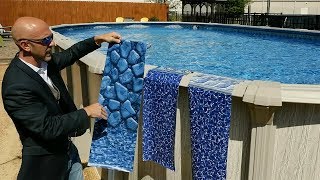 Above Ground Pool Liners  Buyers Guide [upl. by Kopaz]