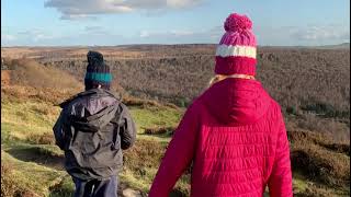 Baslow Edge and Wellingtons monument [upl. by Shippee]