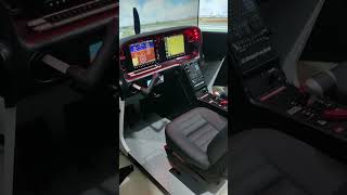 Simulador de voo IFR e VFR Cirrus SR20 SR22 Macbare Cockpits XPlane Flight Simulator [upl. by Ramor]