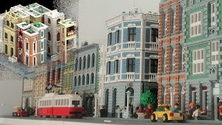 WIE baut man eine LEGOStadt  Die BESTEN Tipps [upl. by Means112]