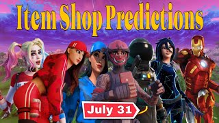 Fortnite Item Shop Tomorrow Predictions  Wednesday  July 31 2024 [upl. by Yrokcaz66]