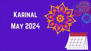 Tamil Calendar May 2024  தமிழ் மாத காலண்டர் 2024 Hindu Festivals May Calendar 2024 [upl. by Enirbas]