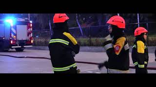 Jeugdbrandweer  Week van de Veiligheid Nederweert 2020 [upl. by Gwyneth]