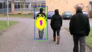 Video Tracking with an Adaptive Particle Filter Person [upl. by Roanne920]