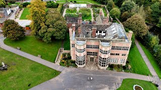 Astley Hall and Park Chorley Lancashire from above [upl. by Enomes]