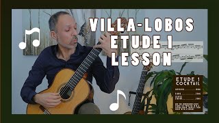 Watch this before playing VillaLobos Etude 1 [upl. by Vaclav]