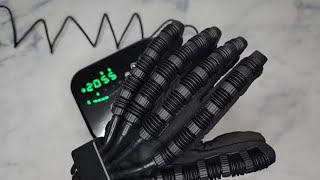 Hand Stroke Rehabilitation Equipment Robot Gloves Hand Strengthener Therapy with Heat Review [upl. by Etneciv]