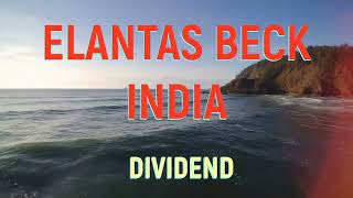 Elantas Beck India Declare Dividend Date 2023 l Elantas beck india Share Price l News l Noble Stock [upl. by Sion]