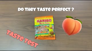 Haribo Peaches  Taste Test  Review  Final Thoughts [upl. by Mariya]