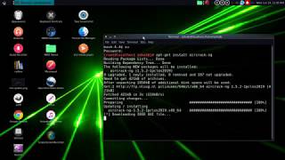 Fake DeAuthentication Packet via Linux  Aircrackng Jamming a Wifi network [upl. by Aciruam]