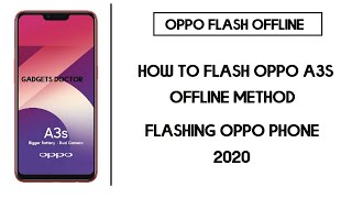 Flash oppo a3s cph1803 [upl. by Deirdre]