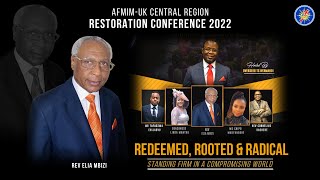 AFMIM UK CENTRAL REGION RESTORATION CONFERENCE 2022  Pastor E Mbizi [upl. by Palmira]