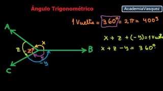 Ángulo Trigonométrico Ejercicio 2 [upl. by Hyozo]