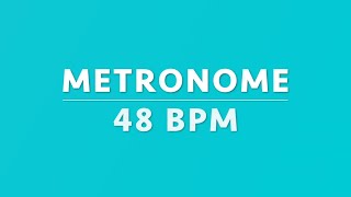 48 BPM  moonlight metronome [upl. by Boswall]