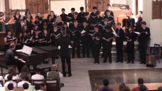 Hamden Hall US Choir  Gloria from Harmoniemesse Franz Joseph Haydn [upl. by Ternan]