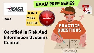 CRISC Exam Tutorial🔥IMPORTANT TOPICS🔥 Certified in Risk and Information Systems Control ISACA [upl. by Dyann]