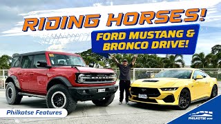 Driving the 2024 Ford Mustang and Ford Bronco  Philkotse Features [upl. by Javed]