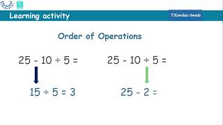 Order of Operations part 1 [upl. by Souvaine]