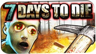 7 DAYS TO DIE ☆ 00  MINECRAFT meets DAYZ ☆ Lets Play 7 Days to Die [upl. by Maribel]