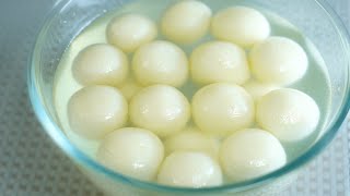 घर पर रसगुल्ले बनाने का एकदम आसान तरीका  Sponge Rasgulla Recipe  Bengali Rasgulla [upl. by Haikezeh]