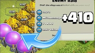 MOST WINS EVER  NOOB TRAP BASE  Clash Of Clans [upl. by Nylaj]