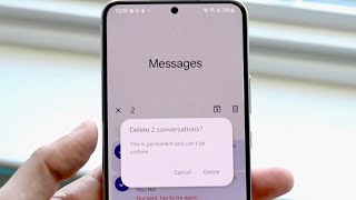 How To Delete All Text Messages On Android At Once 2022 [upl. by Eyllom]