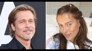 Brad Pitt’s Girlfriend Nicole Poturalski 5 Things to Know [upl. by Ardnwahsal986]