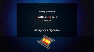 NonDisney Princesses  Castilian Spanish ranking Español [upl. by Ahsitam312]