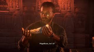 Uncharted The Lost Legacy  Chapter 7 Ganesh quotHe Yieldedquot Asav Takes Tusk amp Escapes Cutscene [upl. by Aneerbas]