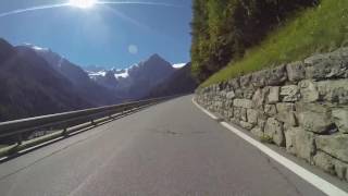 Reschenpass Stilfserjoch mit dem Motorrad [upl. by Ladd]