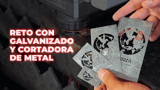 Corte perfecto Acero Galvanizado con láser de 1500 w [upl. by Berti]