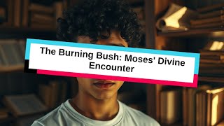 The Burning Bush Moses Divine Encounter [upl. by Zephaniah]