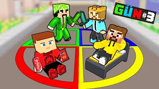 RENKLİ DAİREDEN SON ÇIKAN KAZANIR 😱  Minecraft [upl. by Denice]