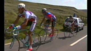 Tour Of Britian 1992 Stage five NottinghamLeeds [upl. by Boarer706]