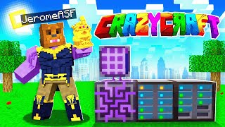 Creating UNLIMITED Storage In Minecraft Crazy Craft [upl. by Hewitt]